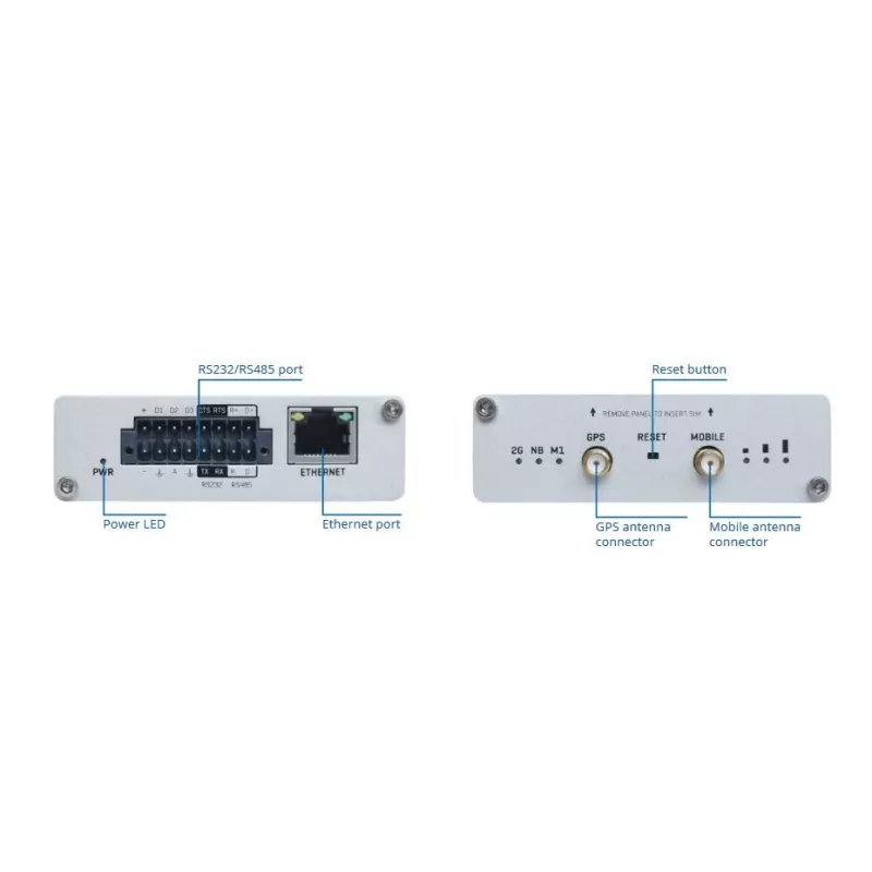 Teltonika TRB255000000 Vārteja/kontrolieris 10/100 Mbit/s