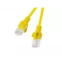 Tīkla ielāpa kabelis LANBERG PCU5-20CC-0300-Y Cat5e U/UTP RJ-45 3 m Dzeltens