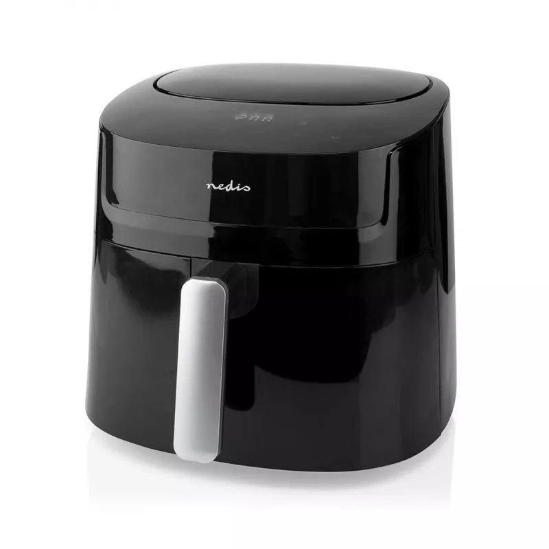 Nedis KAAF170BK fritieris Viena 7,2 L Atsevišķi stāvošs 1800 W Karstā gaisa fritieris Melns