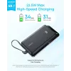 Anker Power Bank, 22.5W | Zolo A110EH11 | 20000 mAh | USB-C | Melns