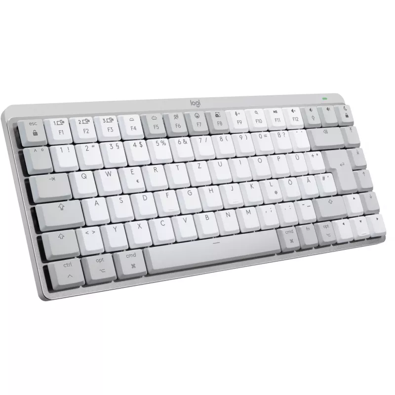 Logitech MX Mechanical Mini for Mac bezvadu apgaismota tastatūra bez ciparu bloka
