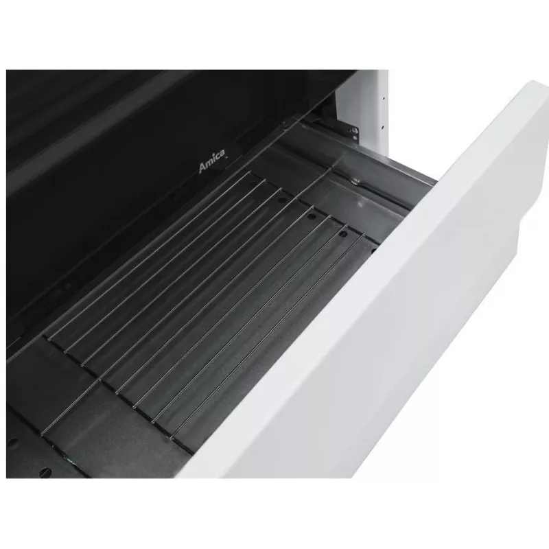 Brīvi stāvoša plīts Amica SHM51071W Electric Gas White 4 gāzes zonas 63L
