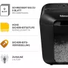 Fellowes Powershred LX50 papīra smalcinātājs, daļiņu griešana, melns