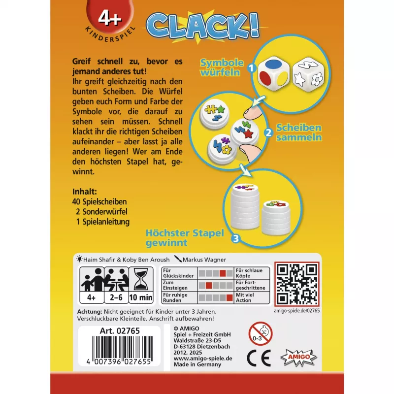 Clack, prasmju spēle