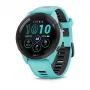 Garmin Forerunner 265 3,3 cm (1,3) AMOLED 46 mm Digitāls 416 x 416 pikseļi Skārienekrāns Melns, Zils Wi-Fi GPS (satelīts)