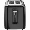 Elektriskais tosters, melns, 220-240V, 50-60Hz, 780-930W, 2 sloti, 3 režīmi, 7 grauzdēšanas līmeņi
