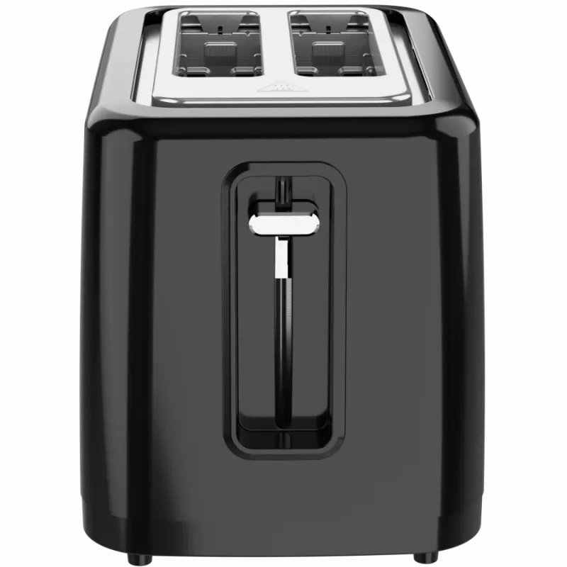 Elektriskais tosters, melns, 220-240V, 50-60Hz, 780-930W, 2 sloti, 3 režīmi, 7 grauzdēšanas līmeņi