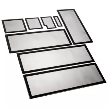 Demciflex putekļu filtra komplekts Lian Li O11 Dynamic XL — melns/melns