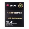 SSD M.2 AFOX ME300-512GN 512 GB PCIe NVMe TLC, lasīšana 2000 MB/s, rakstīšana 1600 MB/s