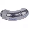 Ūdens šļūtenes savienotājelements Alphacool 17059 Misiņš Niķelis 1 gab. 61 g