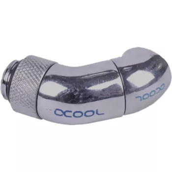 Ūdens šļūtenes savienotājelements Alphacool 17059 Misiņš Niķelis 1 gab. 61 g