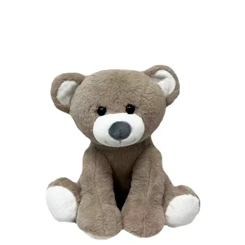 Plīša lācītis TULILO 9332 — 37 cm, bēšs