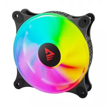 SAVIO Blast 120mm ARGB PWM korpusa ventilators - melns