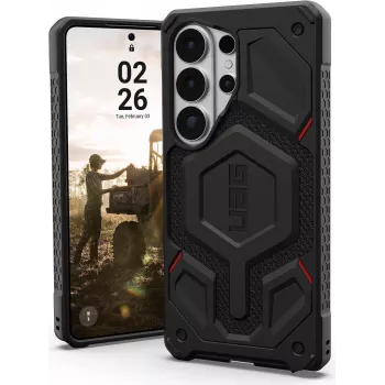 UAG Urban Armor Gear Monarch Pro Case with Magnet Module | Samsung Galaxy S26 Ultra | kevlar Melns | 214513113940 (214513113940)