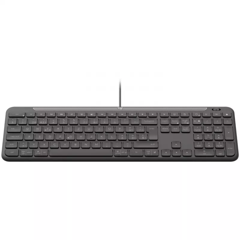 LOGITECH Signature Slim K620 vadu tastatūra biznesam - GRAPHITE - US INT'L - USB - N/A - INTNL-973 - USB-C