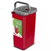 GB870 MaxiClean plakanā mopa komplekts ar 2-in-1 tīrīšanas spaini 5.7L mopa komplekts grīdas mopa tīrīšanas sistēma tīrītājs 360° rotējoša mopa galva