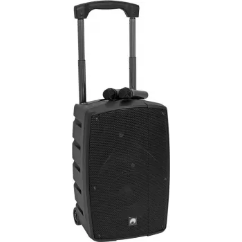 Omnitronic bezvadu PA sistēma WAMS-10BT2 MK2 ar Bluetooth savienojumu, portatīvu aktīvo skaļruņu komplekts