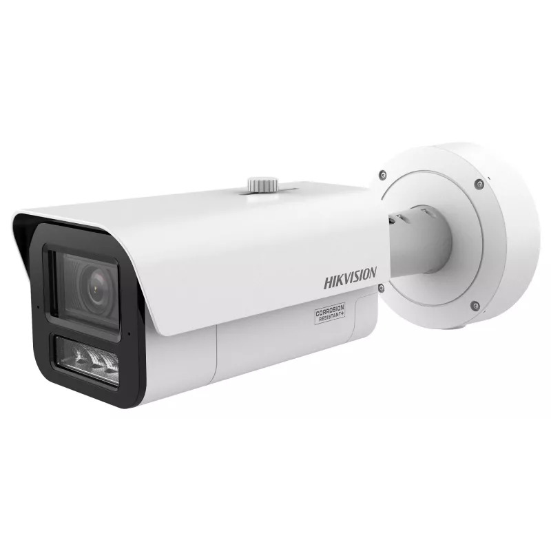 Lodes IP drošības kamera Hikvision IDS-2CD7A46G2/V-XZHSY 2688×1520, 1/1.8 collu CMOS, 2.8–12 mm motorizēts objektīvs, āra stiprinājums pie sienas