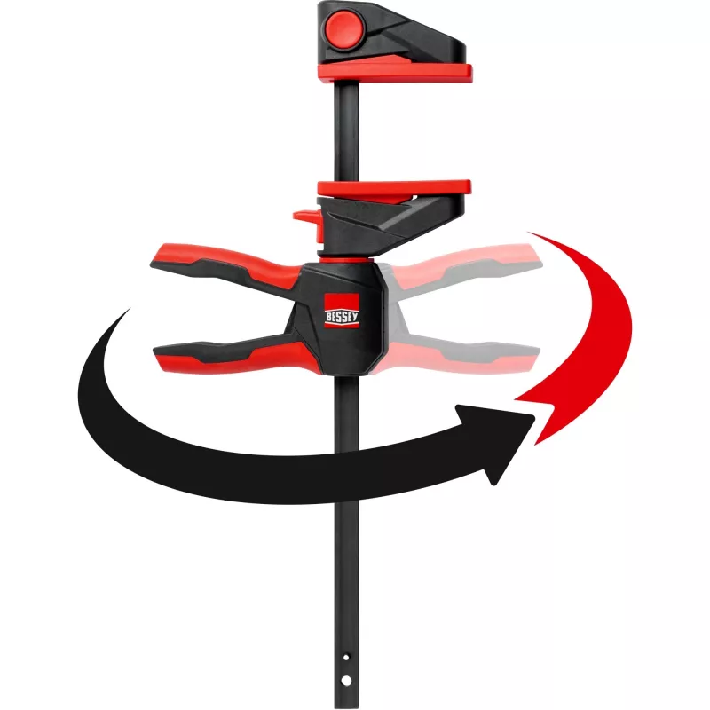 Bessey Einhandzwinge mit drehbarem Griff EZ360 EZ360-45 Spann-Weite max. 450 mm