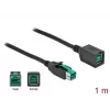 Barošanas USB pagarinātāja kabelis DELOCK 85980 12 V 1 m