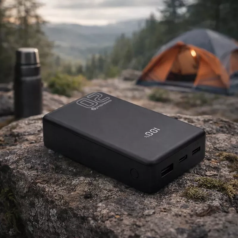 Ārējais akumulators everActive EB-22QB 20 000 mAh, 2× USB-C 20 W, Quick Charge 4.0