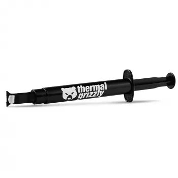 Thermal Grizzly | Termopasta Aeronaut 1,5ml/3,8g | Siltumvadītspēja: 8,5 W/mK; Termiskā pretestība: 0,0129 K/W; Elektrovadītspēja*: 0 pS/m; Viskozitāte: 110-160
