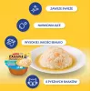 Kaķu našķis INABA Dashi Delights vistas, tunča un jūras gliemeņu buljonā 70 g — mitrais kaķu našķis, 88% mitruma, 11% olbaltumvielu
