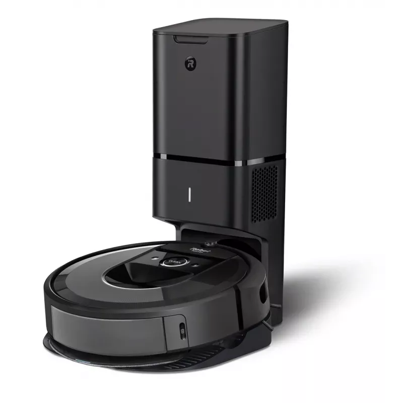 Robot Vacuum Cleaner iRobot Combo i8+ Bagless Melns