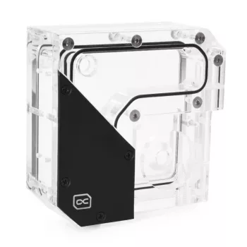 Rezervuārs Alphacool 15075 Acrylic Melns Transparent 120mm