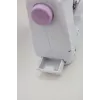 Pusautomātiskā šujmašīna Łucznik Mini — Elektriskā, 3 dūrienu veidi, 4 soļu pogcaurums, brīvroku uzmava