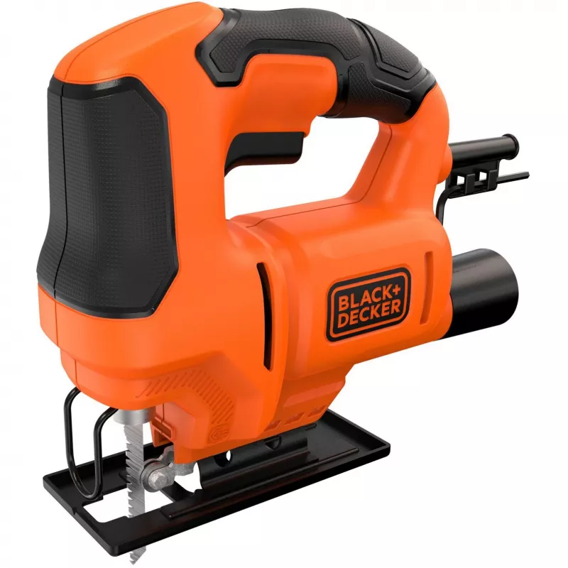 Finierzāģis Melns & Decker BES602 — 400 W, oranži melns rokas finierzāģis
