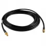 Koaksiālais kabelis ALLNET ANT-CAB-RSMA-RSMA-500 R-SMA R-SMA 5 m Melns