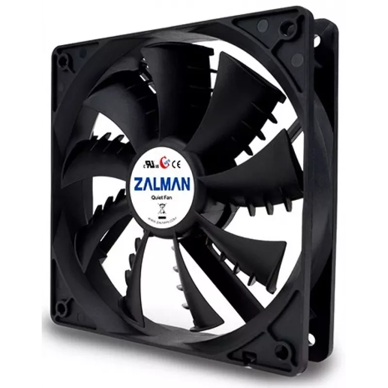 Zalman ZM-F3(SF) datora dzesēšanas sistēma Datora korpusa ventilators 12 cm Melns