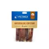 Suņu košļu kārums PETMEX Beef penis cut 12 cm, 5 gab. iepakojumā — dabīgs vienas sastāvdaļas zobu kopšanas kožamais, 30 g katrs