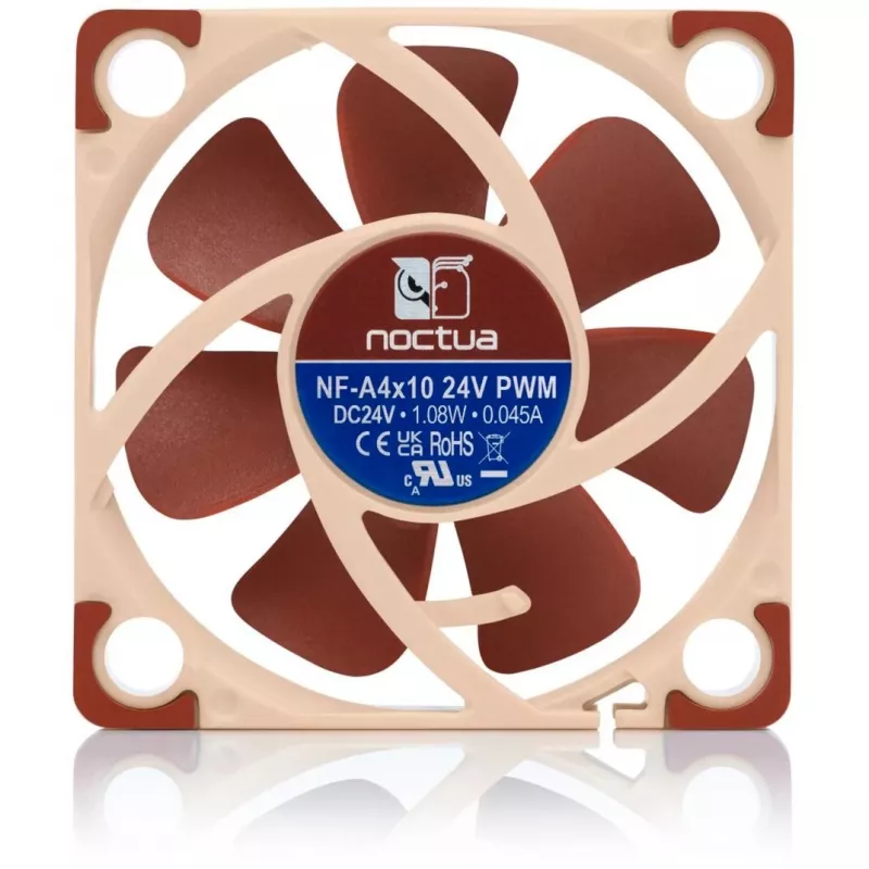 Ventilators Noctua NF-A4X10 24V PWM 4 cm bēši brūns 5000 RPM 8,9 m³/h
