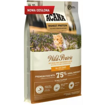 Acana Wild Prairie Cat — sausā kaķu barība — 4,5kg