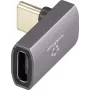 Renkforce USB4 USB-C adapteris [1x spraudnis - 1x ligzda] RF-3778586 8K UHD 90° (RF-3778586)
