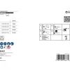 Bosch HSS Twist Drill Bits Cobalt Sets, frēze, cieta keramika, flīzes, 1.2 cm, Bosch, sudraba, 4 gab.