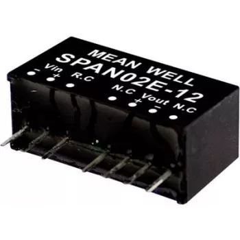 Strāvas adapteris MEAN WELL SPAN02E-05 2 W 5 V 0,4 A RoHS