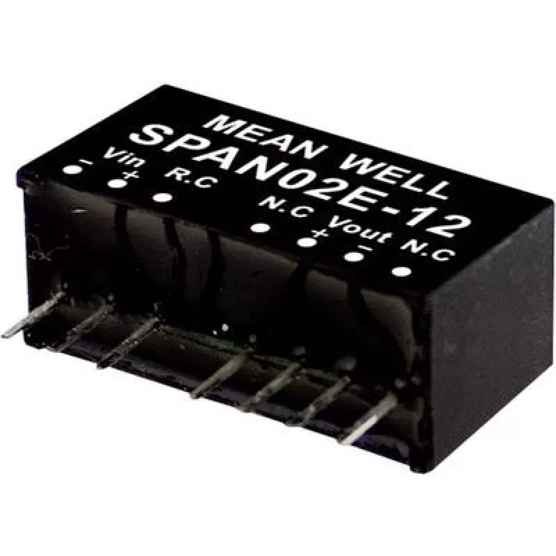 Strāvas adapteris MEAN WELL SPAN02E-05 2 W 5 V 0,4 A RoHS