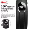 Flexi New CLASSIC 5 m melna suņa izvelkamā saite