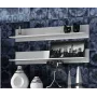 Cama komplekts of two shelves 125cm SOHO balts matēts
