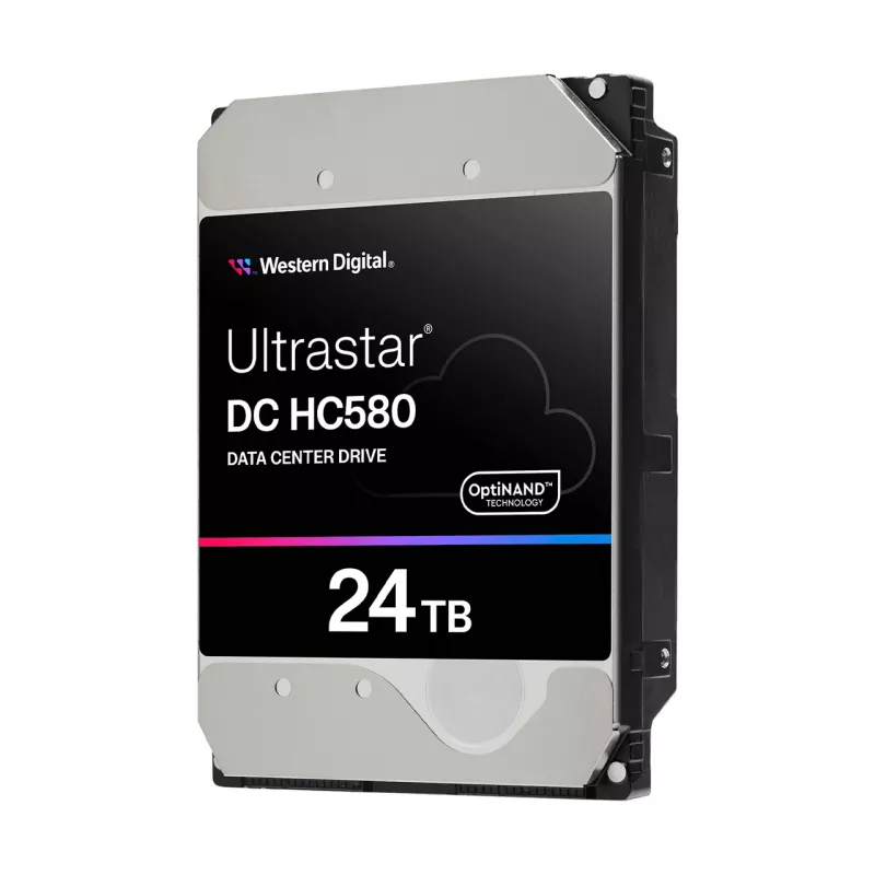 Cietais disks Western Digital 24TB 3,5 collu SAS DC HC580