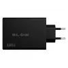 Sienas lādētājs BLOW 4×USB-C PD 100W GaN, 4 porti, PD 3.0, PPS, 200–240V ieeja