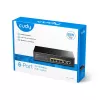 Tīkla slēdzis Cudy FS1006P Fast Ethernet 6 portu (4 PoE, 1 PoE+) 10/100 Mb/s, 1,2 Gbit/s joslas platums, metāla korpuss, statīva/sienas stiprinājums
