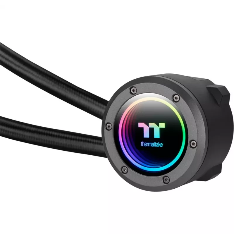 Thermaltake TH420 V2 ARGB procesora universāls šķidruma dzesētājs 14 cm melns 1 gab.