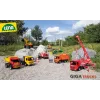 Lena Excavator 63 cm viena brūna kaste