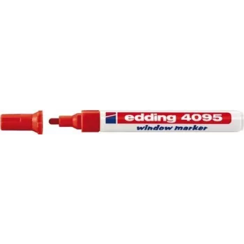 Marķieris Edding 4095 10 gab. Sarkans