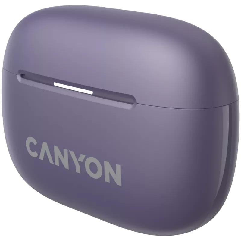 Canyon CNS-TWS10PL Austiņas un Mikrofons True Wireless Stereo (TWS) Iekšauss zvaniem/mūzikai/sportam/ikdienas lietošanai USB Type-C Bluetooth Violeta (CNS-TWS10PL)