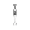 Rokas iegremdējamais blenderis LAFE BRK-003A, 800 W, melns/sudrabains, nerūsējošā tērauda asmens, 0,6 L bļoda, 0,5 L krūze